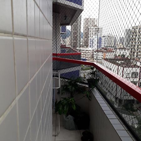 Apartamento Aconchegante Na Praia Guilhermina Praia Grande Esterno foto