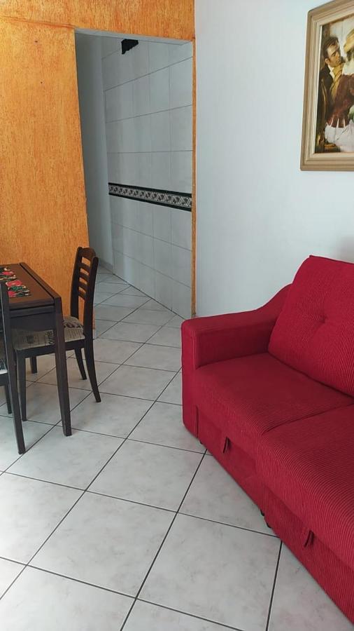 Apartamento Aconchegante Na Praia Guilhermina Praia Grande Esterno foto
